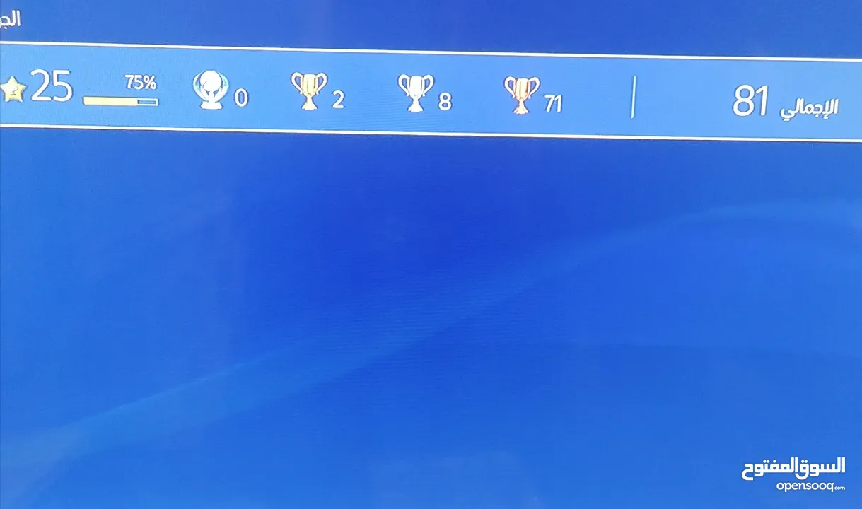 حساب PS4 GTA5+FIFA22+140لعبه