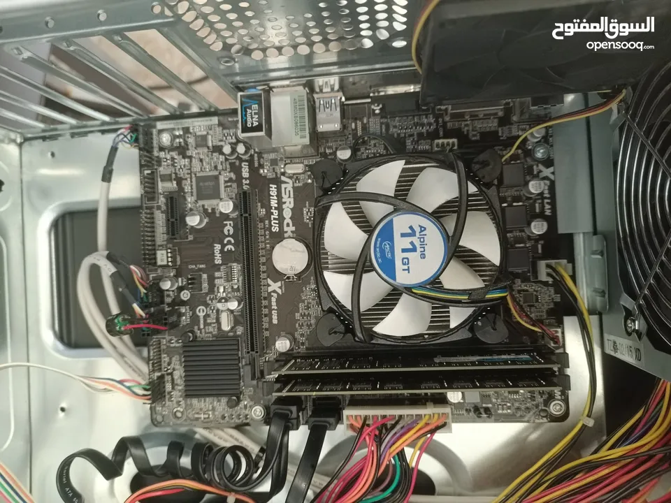 كمبيوتر تجميع للبيع - عليه حزمه العاب مثل GTA V  عليه حزمه office 2016 كامله