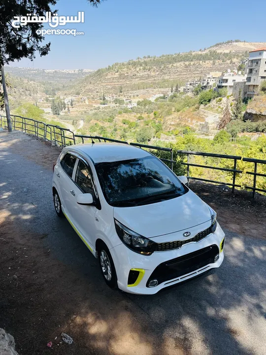 Kia morning Gt line 2020 ترخيص 2019 بصمة دخول  بصمة تشغيل  فل مسكرة ما عدا الفتحة