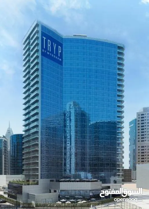 غرف للايجار بفندق  (TRYP by Wyndham Dubai)