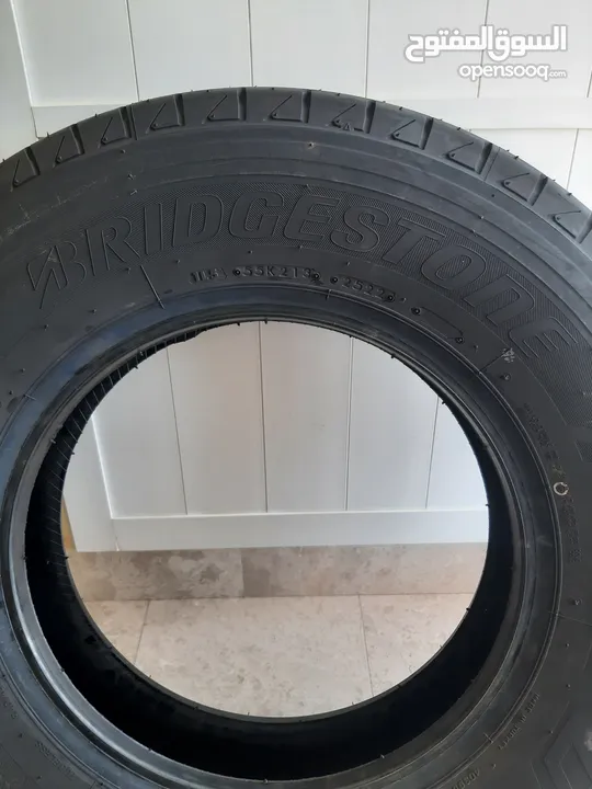 متوفر إطار واحد جديد نوع ميشلان مقاس 195/80R15C متوفر إطار واحد جديد نوع بريجستون مقاس 195R15C