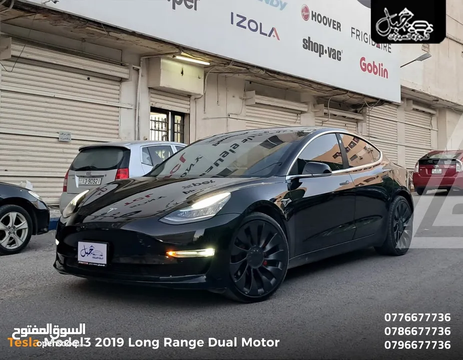 تيسلا 3 2019 لونج رينج Dual Motor كاش او اقساط