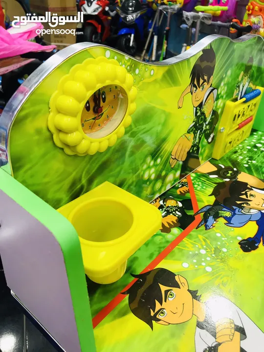 السعر 23 شامل التوصيل داخل عمان عرض خاص على مكتب الدراسة للاطفال مع مقعد فقط من island toys