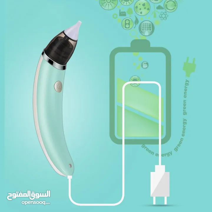 شفاط انف و اذن شحن كهربائي آمن وصحي منظف الانف و الاذن شفط الاوساخ