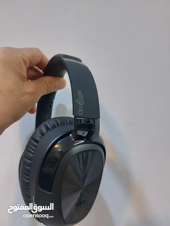 سماعة بلوتوث ماركة Cencenxin موديل S4 العازلة للصوت واستخدام متواصل 80 ساعة