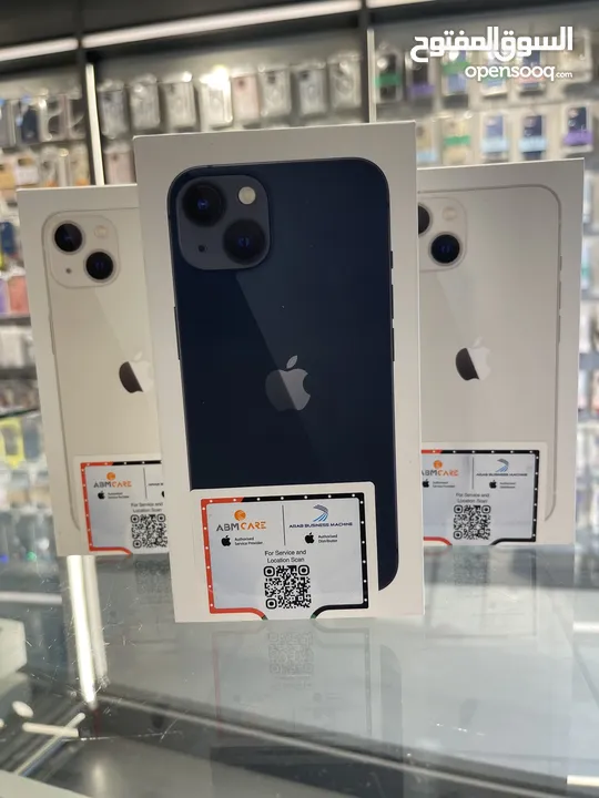 Iphone 13 128gb new no active abm Middle East  ايفون 13 128جيجا جديد كفالة الوكيل الرسمي بالاردن