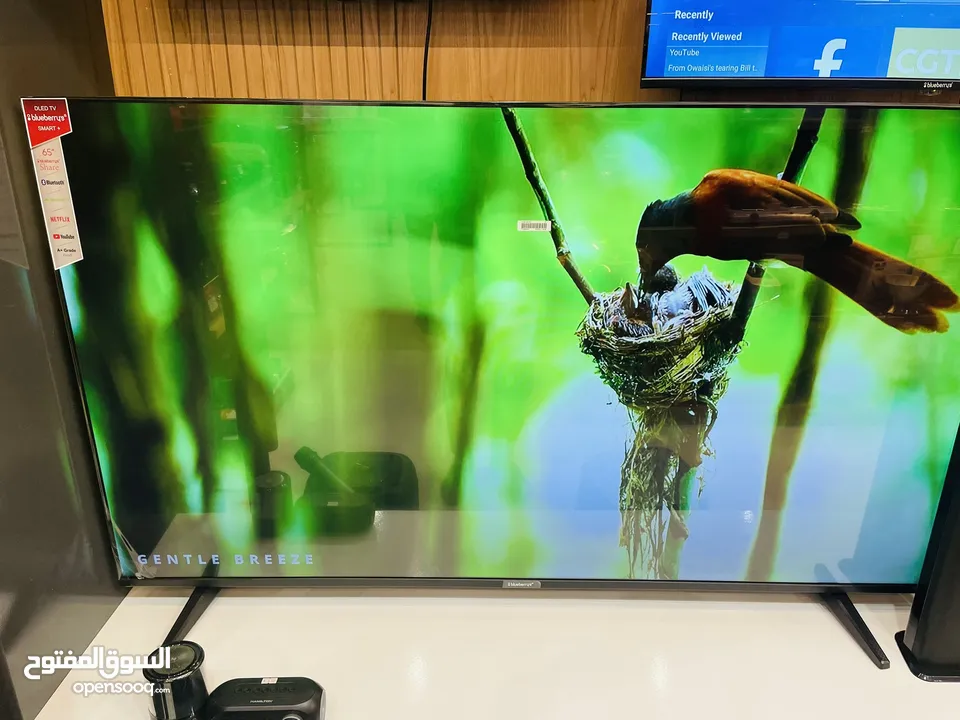 تلفزيون VIVID65 بوصة ذكي 4K Android 14 أفضل جودة وأفضل سعر وضمان لمدة عام واحد.