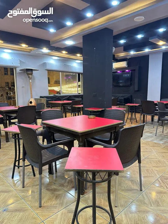 مقهى شعبي  للبيع مع جميع معداتو