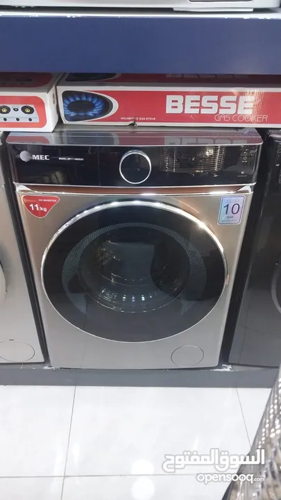 غساله MEC الكوريه دايركت درايف بحجم 11 ك سعر حرق