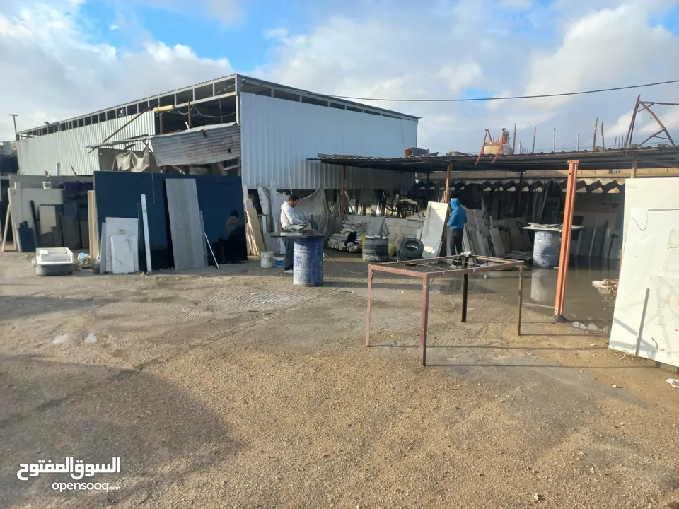 مصنع رخام جاهز كامل المعدات.