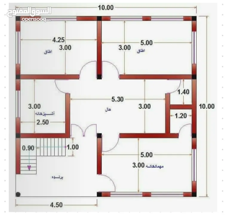 مخططات معماريه وانشائيه وصحيه وكهربائيه وتصميم ديكور