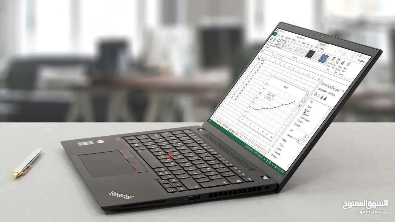 لابتوب مميز جدا ThinkPad T14s G3 1235u 500GB 16G