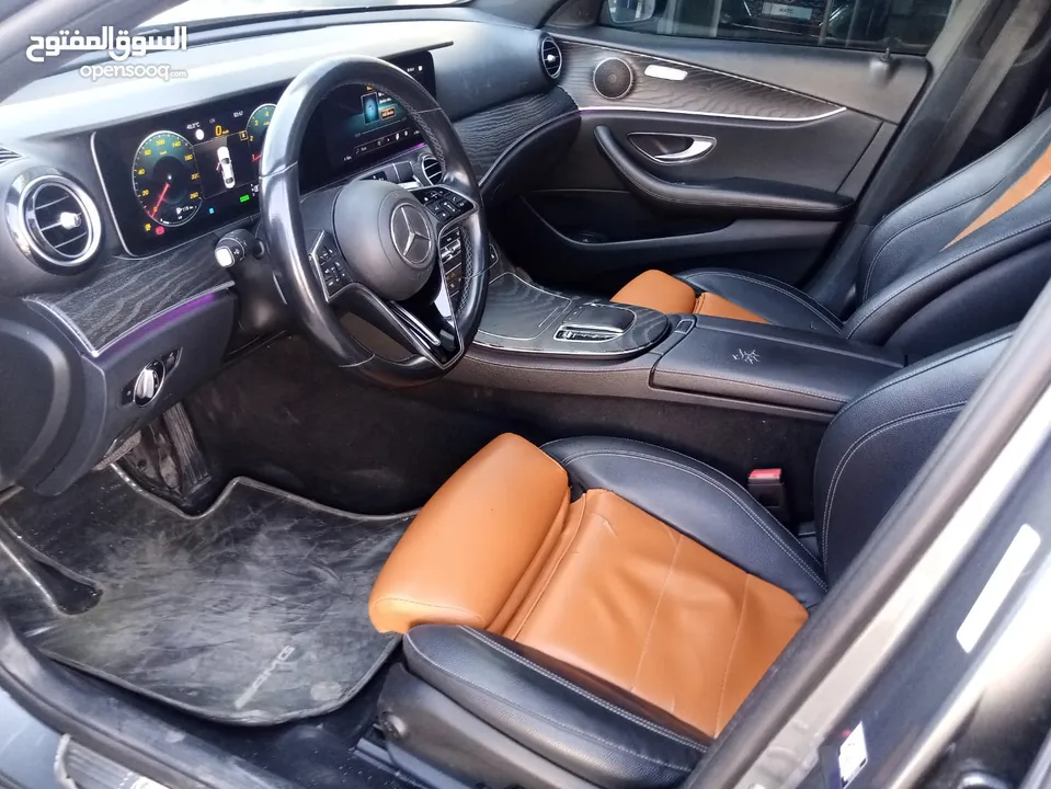 Mercedes E200 2021 السيارة وارد المانيا