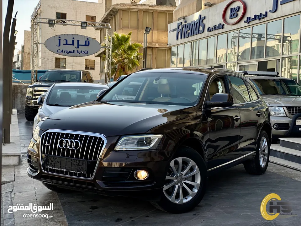 أودي Q5 2015 Quattro فحص كامل بحالة الوكاله عداد قليل جداً مالك واحد من الوكاله بسعر مميز