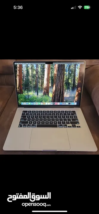 2024 Apple MacBook Air M3 15.4 inch/Battery 100%  بسعر مغري جدا
