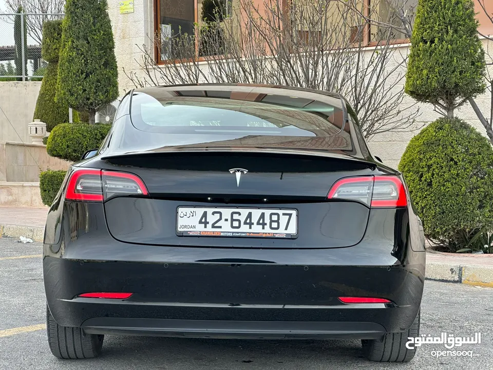 Tesla Model 3 Standerd Plus 2022 تيسلا فحص كامل جمرك جديد بسعر مغرري جدا