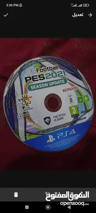 CD Pes 2021  تعليق عربي ، للبيع او للبدل