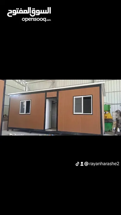 للبيع بيوت متنقله  كرفانات