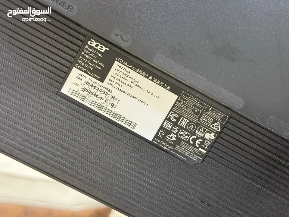 شاشة جيمنج 27 بوصة 4k