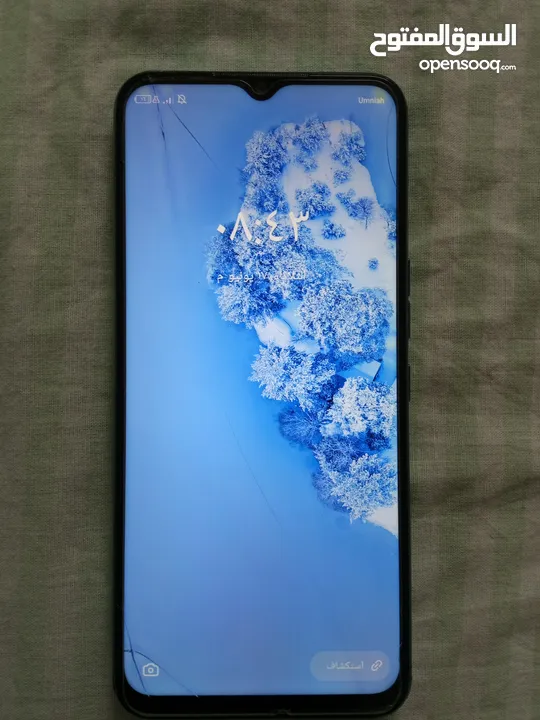 تكنو سبارك8T ذاكره64 جيجا رام7 جيجا  مكسور الشاشه للبيع على وضعو سعرحرق25 دينار نهايتو