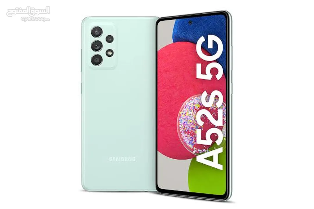 samsung a52s mint green