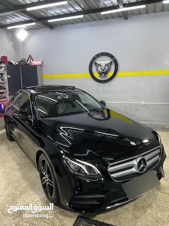 مرسيدس e200 2017 وارد غرغور  عداد 55000