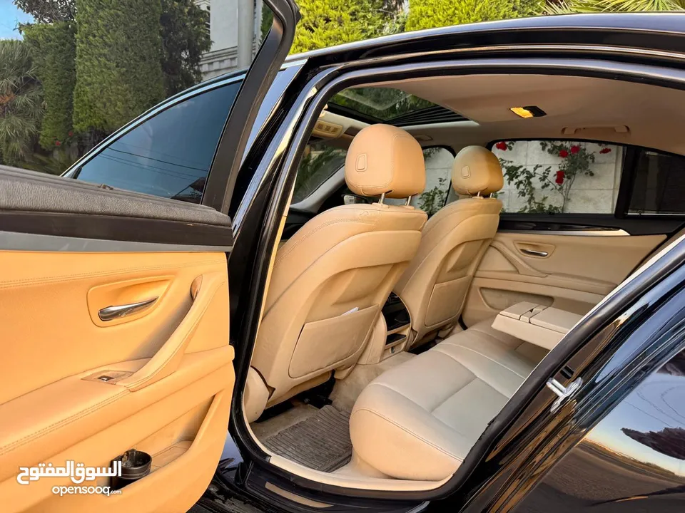 للبيع او البدل ع اقل سعر.  BMW 528i فحص كامل موديل 2014