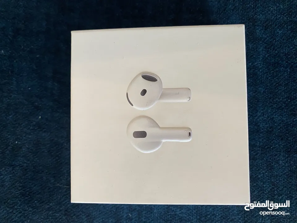 airpods 4 original closed brand new اير بودز 4 جديدة اصلية