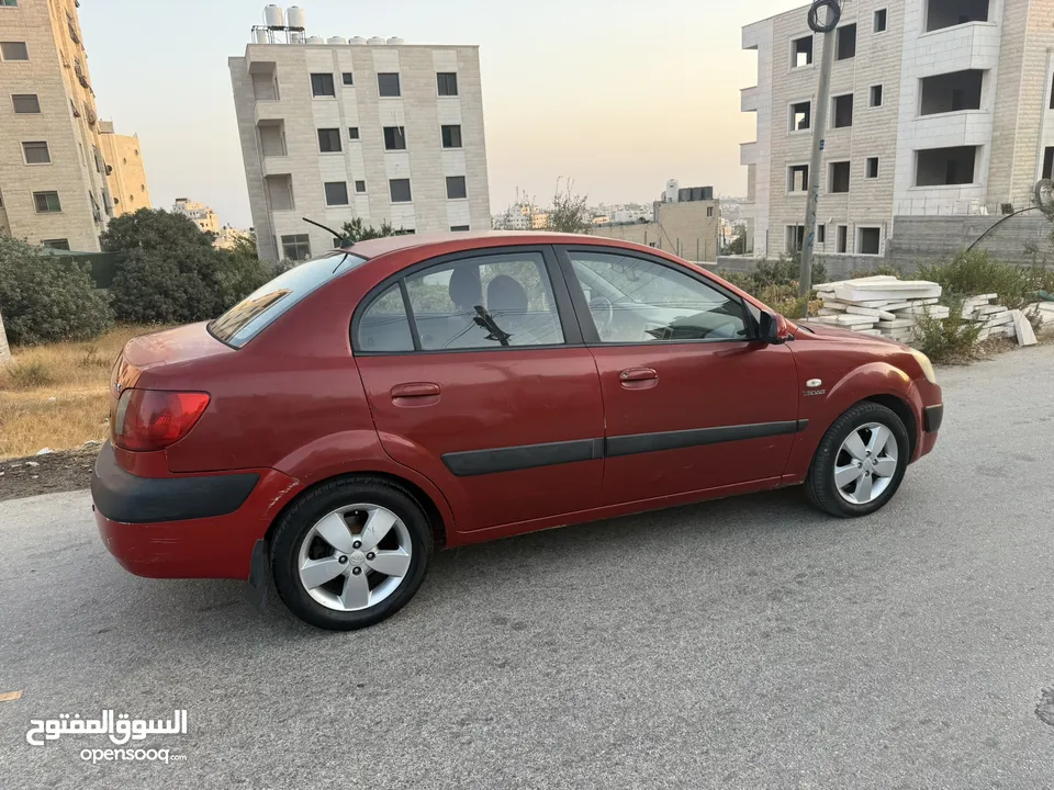 كيا برايد حمراء 2007