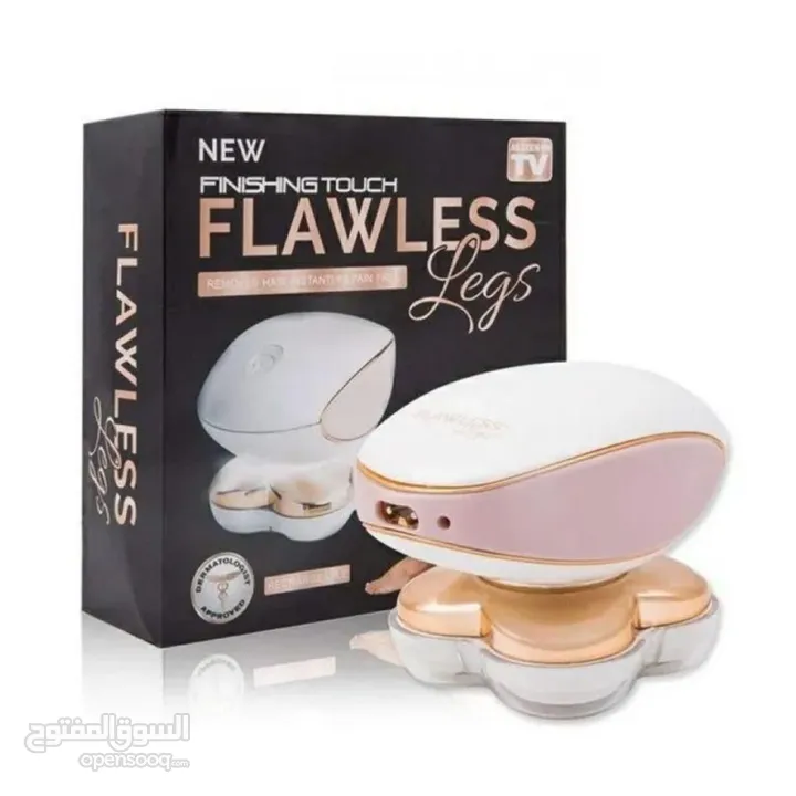 *فلوليس ازالة شعر الجسم 4 رؤؤوس FLAWLESS الأصلي*  جهاز فلوليس الحديث لإزالة شعر الجسمط