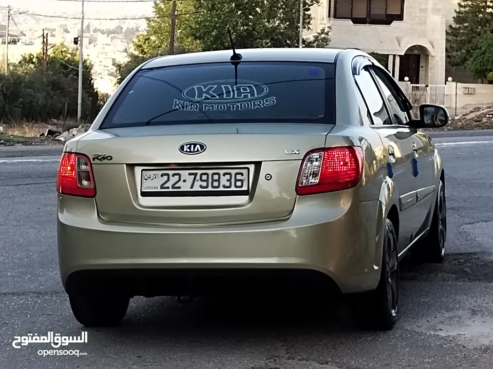 كيا ريو اوتوماتيك 2010 ماتور 1600cc توب نظافة بسعرررر مميززز