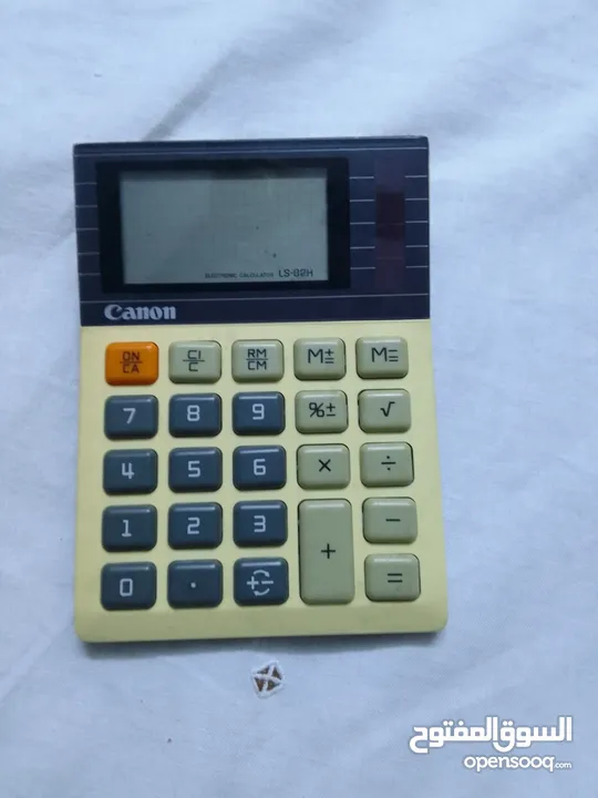 الة حاسبة نوع كانون  canon  اصلي يابانية تايوان نوع LS/82H
