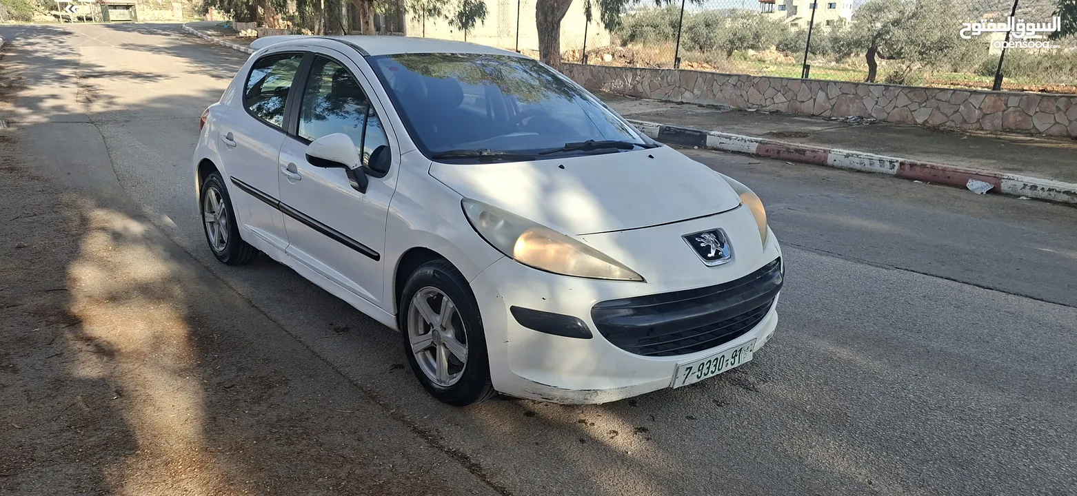 بيجو 207 مش 206موديل 2008-اتومتيك -ماتور 1600اصل برايفت فحص الف وسعر محرقة كاش نظيفة من الاخر