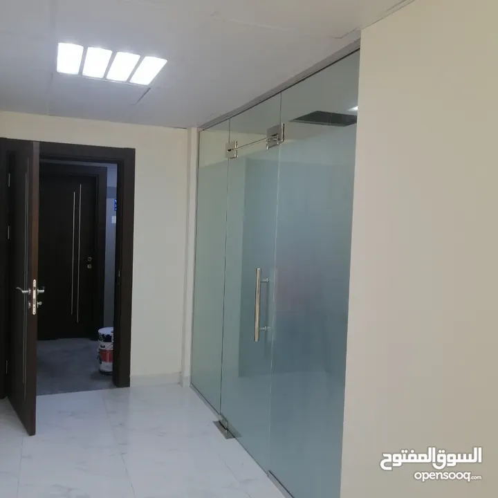 OFFICE PARTITION MIRROR GLASS
