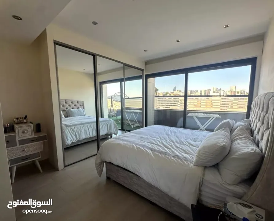 شقة مفروشة فاخرة أرقى واجمل مناطق عبدون اعلان رقم (O416)