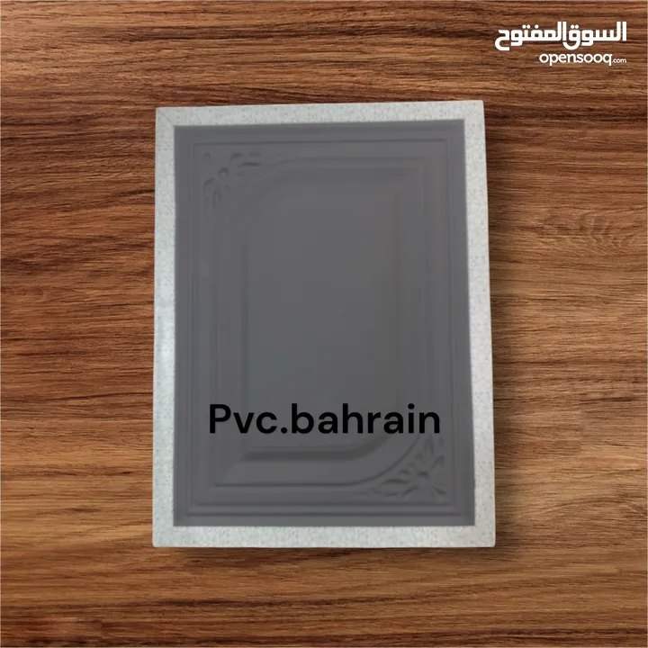 مطابخ pvc ابواب غرف نوم مغلفه بمادة pvc  خشب منحوت حسب طلب الزبون ثري دي  وتغليفهpvc
