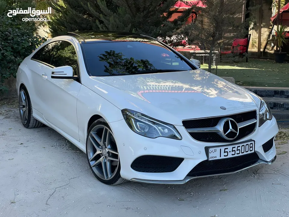 مرسيدس e 200 coupe غير مجمركة