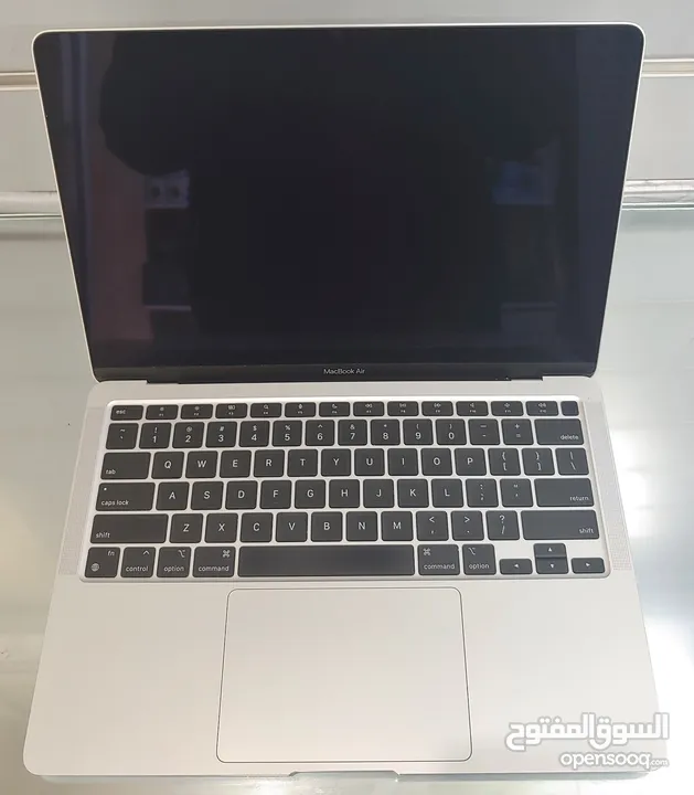 MacBook Air 2020 M1 Silver 8GB Ram 256GB SSD لابتوب ابل لون فضي