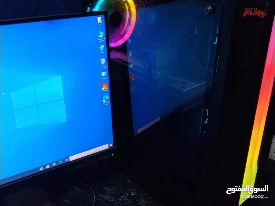 المذربورد: GIGABYTE GA-H81M-S2PV الرام: RAM 16 GB كرت الشاشة: SAPPHIRE RX 580 4GB المعالج: Core i7-4