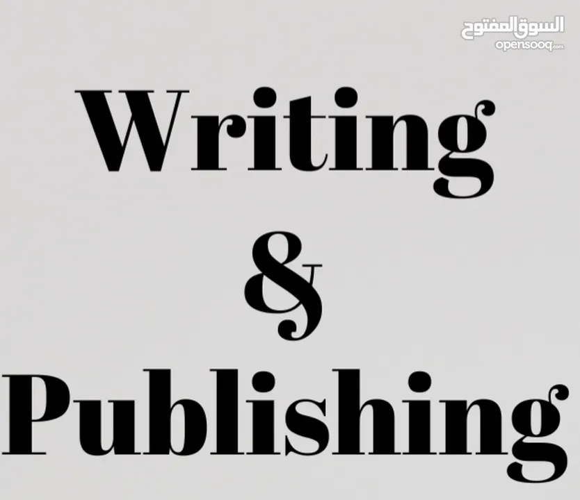 Authoring, writing and publishing books, articles and research papers