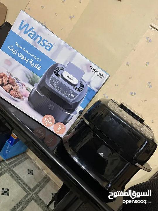 Wansa brand new AIRFRYER 8L only 25 kd