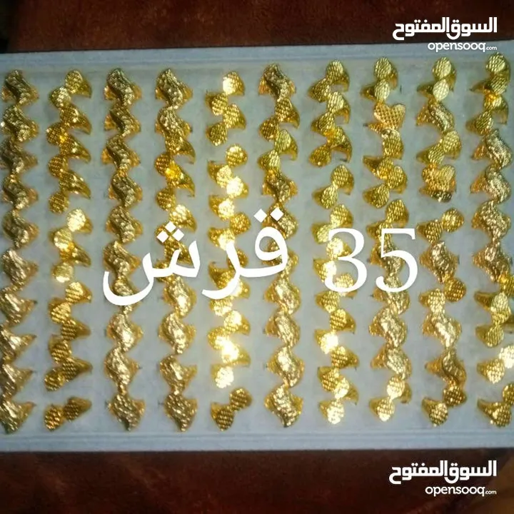 شروة خواتم واساور ذهب ايطالي