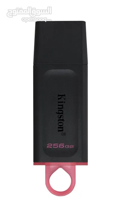 Kingston Data Traveler 256GB USB 3.2 Flash Drive فلاشه يو اس بي من كنجستون بحجم 256 جيجا