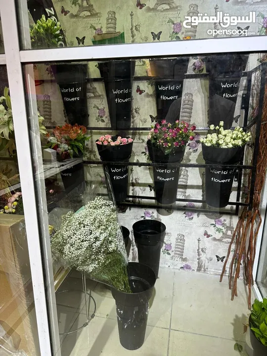 محل للبيع الخوض   المشروع : محل بيع الزهور و تنسيق الهدايا
