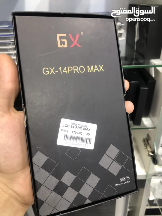 ‎شاشة IPHONE 14pro max  كوبي ون من نوع GX OLED.