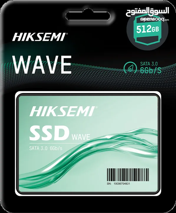 هارديسك داخلي سرعة عالية من هيكسيمي 128gb 256gb 512gb 1tb Speed 550MB Hiksemi SSD Wave S