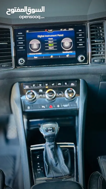 Skoda Kodiak   190 hp  4x4 AWD فحص نخب  إمكانية البيع دفعة وشيكات.