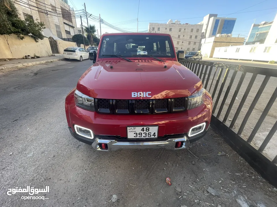 Baic bj40 plus champions لون احمر مميز اعلا صنف للباحثين عن التفرد