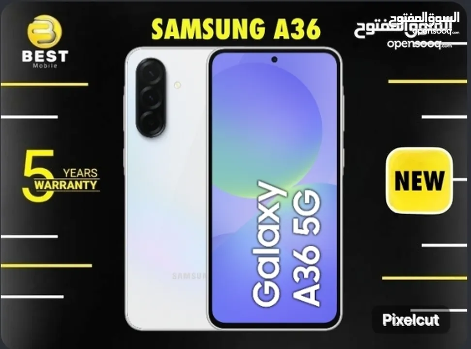 جديد الأن بسعر مميز سامسونج اي 36 // samsung A36 256G 16G Ram new