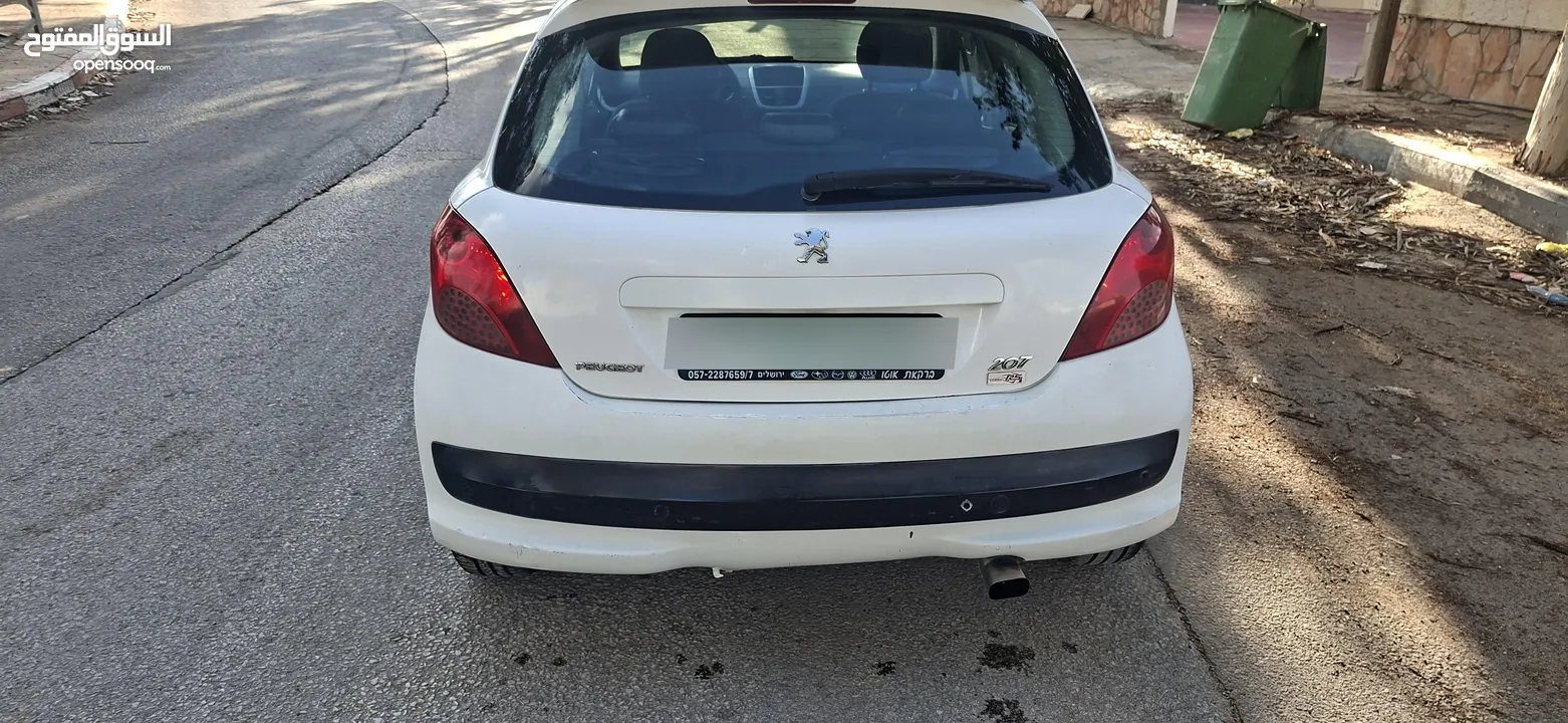 بيجو 207 مش 206موديل 2008-اتومتيك -ماتور 1600اصل برايفت فحص الف وسعر محرقة كاش نظيفة من الاخر
